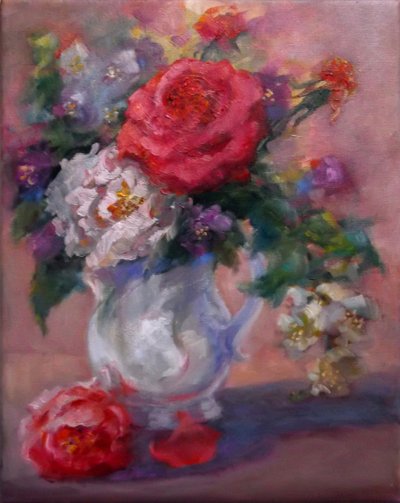 Biały dzban, 2016, autorstwa Lee Campbell