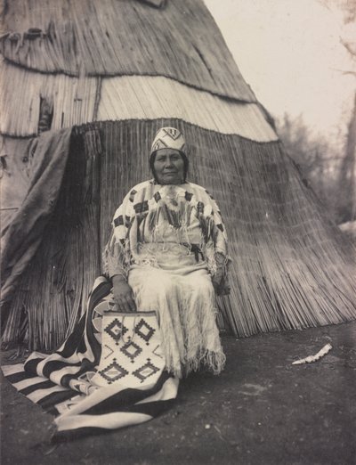 Edna Kash-kash, Indianka z Cayuse autorstwa Lee Moorhouse