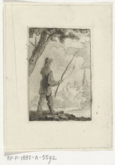 Wędkarz autorstwa Leendert Brasser