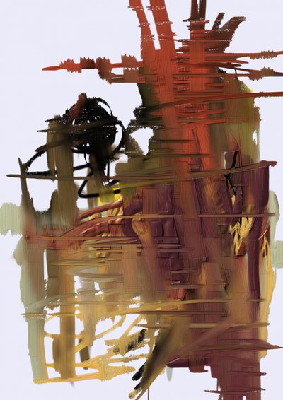 Dynamiczna struktura miejska autorstwa Lembayung senja studio [Vintage Poster]