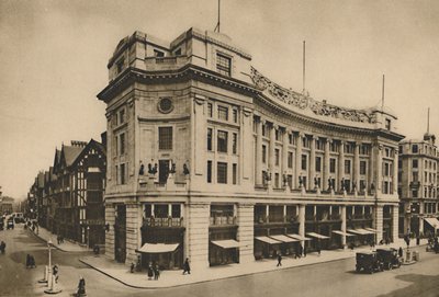 East India House, Libertys Individualized Frontage na New Regent Street, c1935. autorstwa Lemere