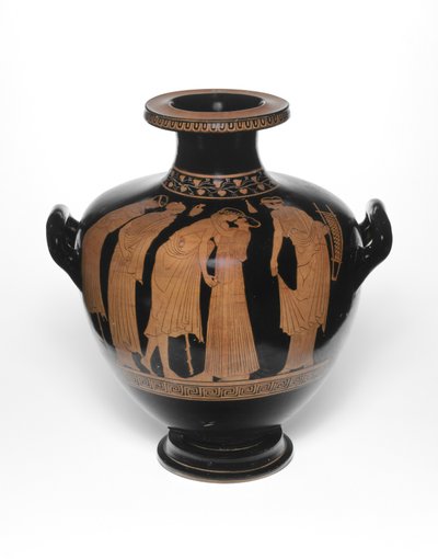 Hydria lub słoik na wodę, 460-450 pne autorstwa Leningrad Painter