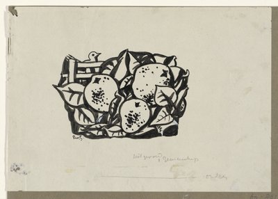 Trzy gruszki autorstwa Leo Gestel (signed by artist)