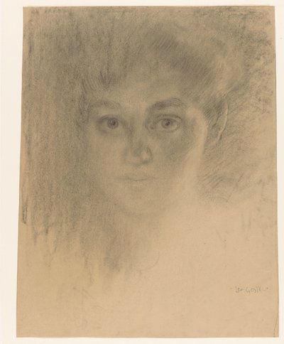 Twarz kobiety autorstwa Leo Gestel (signed by artist)