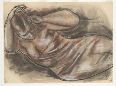 Leżąca nago (tytuł oryginalny) autorstwa Leo Gestel (signed by artist)