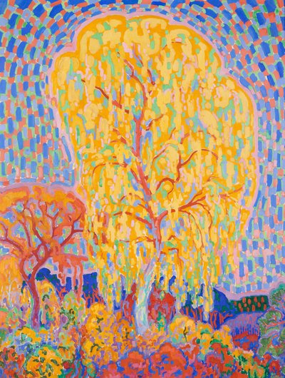 jesienne drzewo autorstwa Leo Gestel