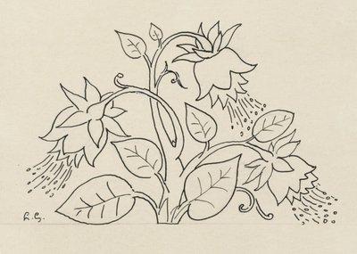 Krzew kwiatowy autorstwa Leo Gestel