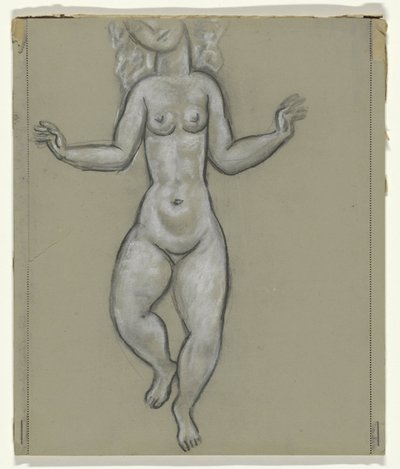 Tańcząca naga kobieta autorstwa Leo Gestel