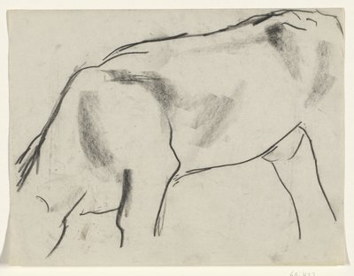 pasąca się krowa autorstwa Leo Gestel