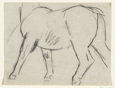 Ciało konia autorstwa Leo Gestel