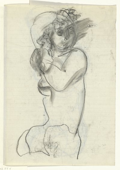 naga kobieta autorstwa Leo Gestel