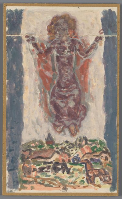 Projekt zespołu: Karl Baarslag, S.O.S., [1936-1937] autorstwa Leo Gestel