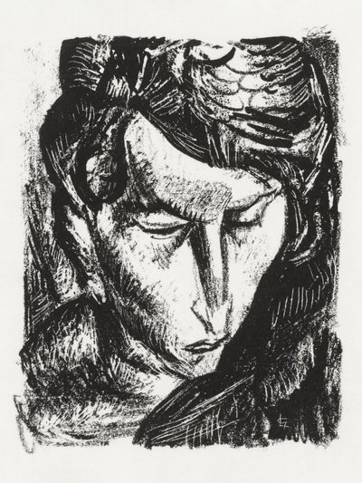 Portret nieznanej kobiety (ok. 1891–1941) autorstwa Leo Gestel