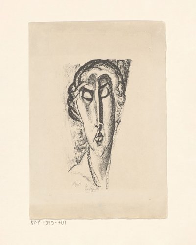 Portret nieznanej kobiety autorstwa Leo Gestel