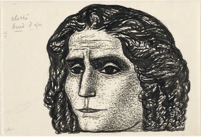 Portret Jeana Jauresa autorstwa Leo Gestel