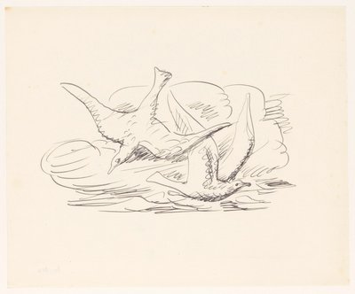 Dwie mewy autorstwa Leo Gestel