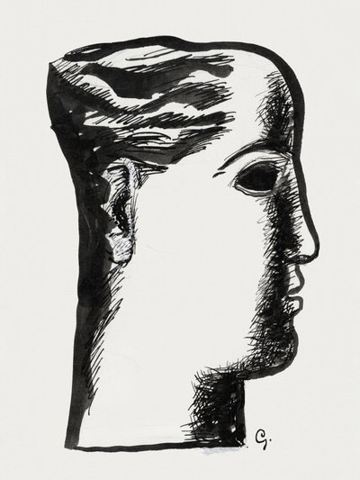 Głowa kobiety (ok. 1891–1941) autorstwa Leo Gestel