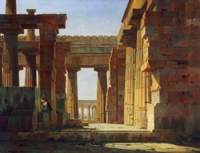 Świątynia Posejdona w Paestum autorstwa Leo von Klenze