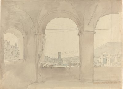 Panorama Tivoli z loggii autorstwa Leo von Klenze
