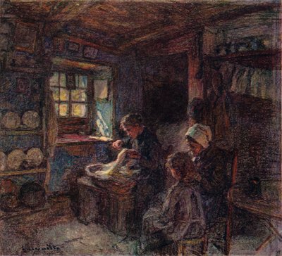 Koronkarze, ok. 1888 r. autorstwa Leon Augustin Lhermitte