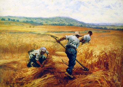 Żniwiarze, 1910. autorstwa Leon Augustin Lhermitte