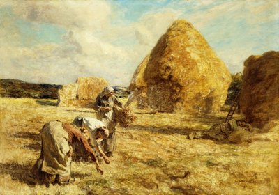Zieleni, 1912 autorstwa Leon Augustin Lhermitte