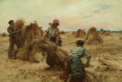 Żniwiarze autorstwa Leon Augustin Lhermitte