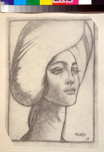 Portret Madame T autorstwa Leon Bakst