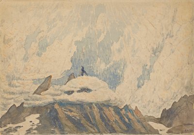 Scenografia do baletu La damnation de Faust Hectora Berlioza, początek lat 20. XX wieku. autorstwa Leon Bakst