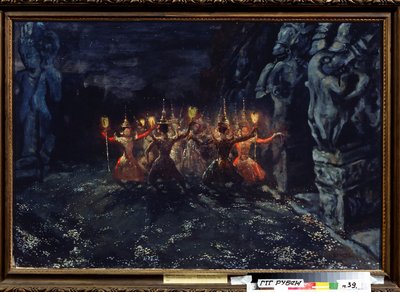 Święty taniec syjamski autorstwa Leon Bakst