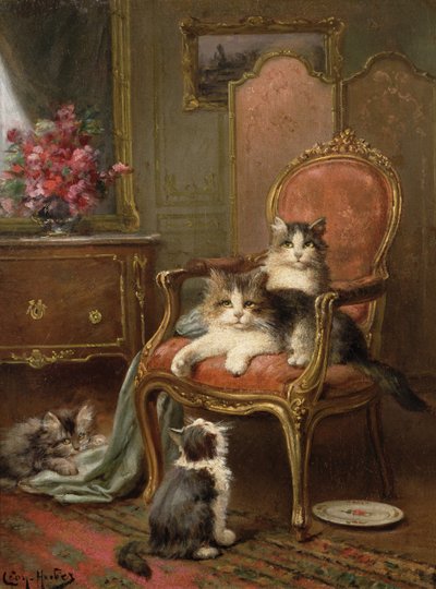 Ulubione krzesło autorstwa Leon Charles Huber