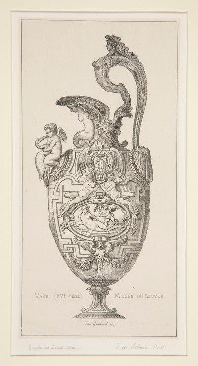 Wazon (XVI w.) Luwr autorstwa Leon Gaucherel