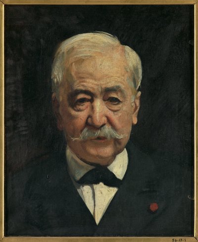 Portret Ferdynanda de Lesseps autorstwa Leon Joseph Florentin Bonnat