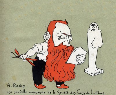 Karykatura Auguste