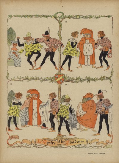 Ilustracja do Le Rire autorstwa Leon Lebegue