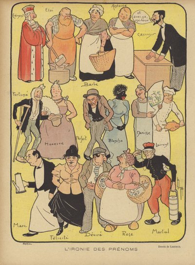 Ilustracja do Le Rire autorstwa Leon Lebegue