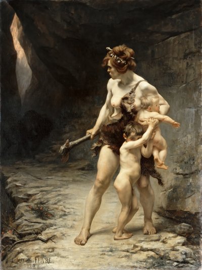 Dwie Matki autorstwa Leon Maxime Faivre