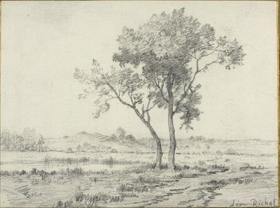 Krajobraz autorstwa Leon Richet