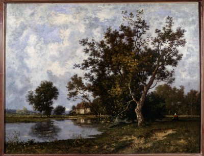 Pejzaż a la Mare Obraz Leona Richeta (1847-1907) Kolekcja prywatna XX wieku autorstwa Leon Richet