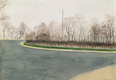 opuszczona droga autorstwa Leon Spilliaert