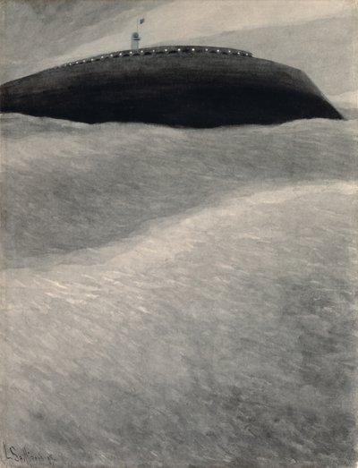 Latarnia morska, Ostenda autorstwa Leon Spilliaert