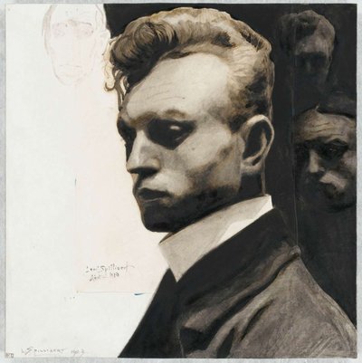 Autoportret, 1903. autorstwa Leon Spilliaert