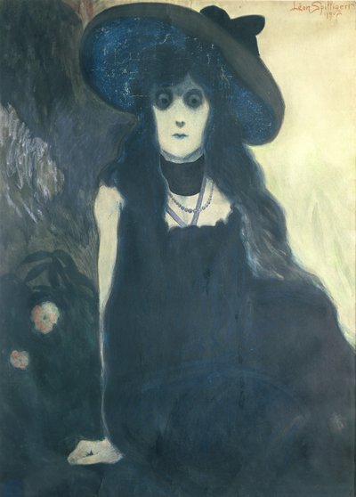 O polonês bebedor de absinto autorstwa Leon Spilliaert