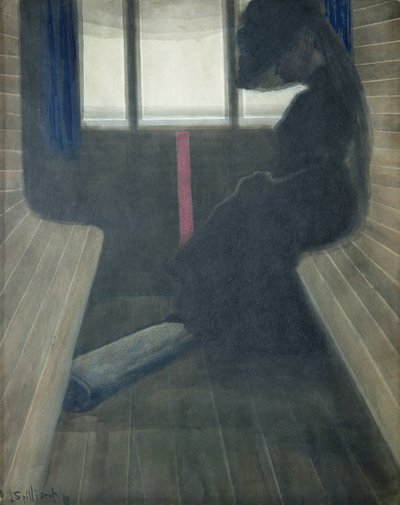 Kobieta z pociągu, Wdowa autorstwa Leon Spilliaert