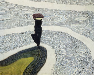 Mulher no Shorelinepolish autorstwa Leon Spilliaert
