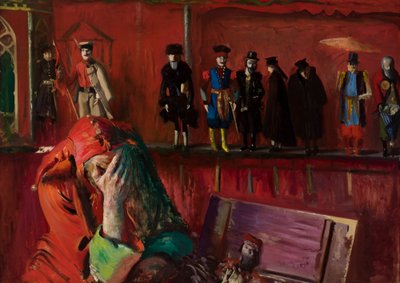 Błazen autorstwa Leon Wyczolkowski