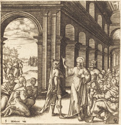 Chrystus w Święto Namiotów autorstwa Leonard Gaultier