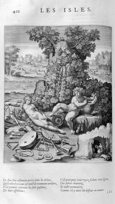 Wyspy, 1615 autorstwa Leonard Gaultier