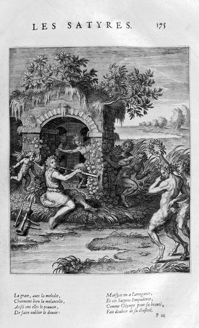 Satyrów, 1615 autorstwa Leonard Gaultier