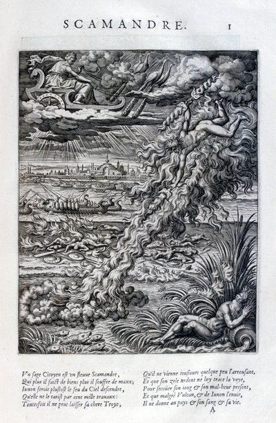 Scamander, 1615 autorstwa Leonard Gaultier